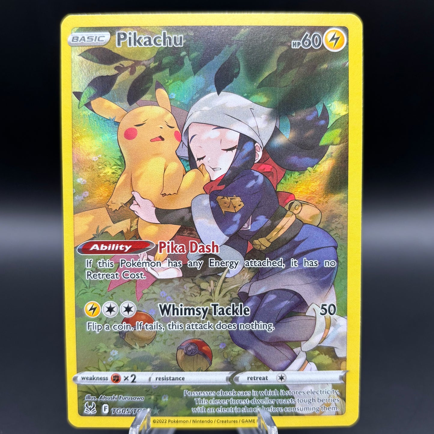 Pikachu - SWSH11: Lost Origin Trainer Gallery Single Card