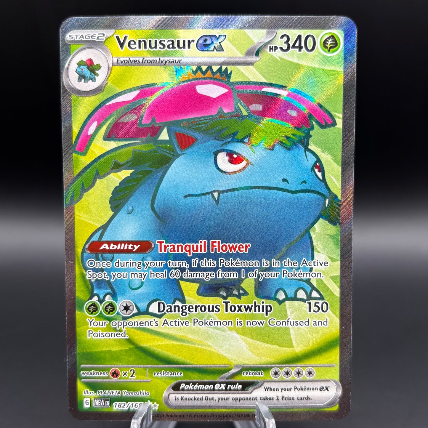 Venusaur ex - 182/165 - SV: Scarlet & Violet 151 Single Card