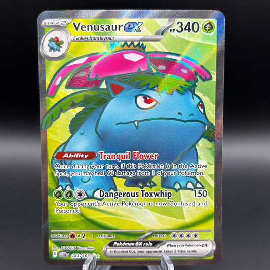 Venusaur ex - 182/165 - SV: Scarlet & Violet 151 Single Card