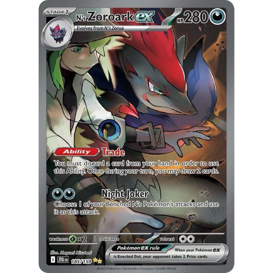 N's Zoroark ex - 185/159 - SV09: Journey Together