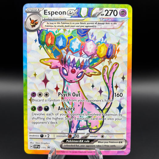 Espeon ex - 175 - SV: Scarlet & Violet PR Single Card