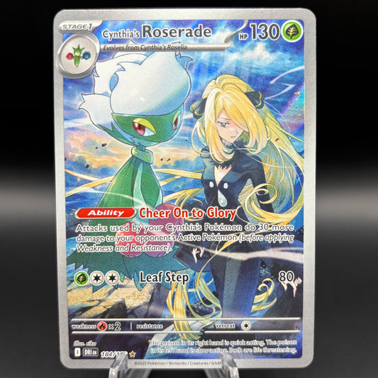 Cynthia's Roserade - 184/182 - SV10: Destined Rivals Single Card