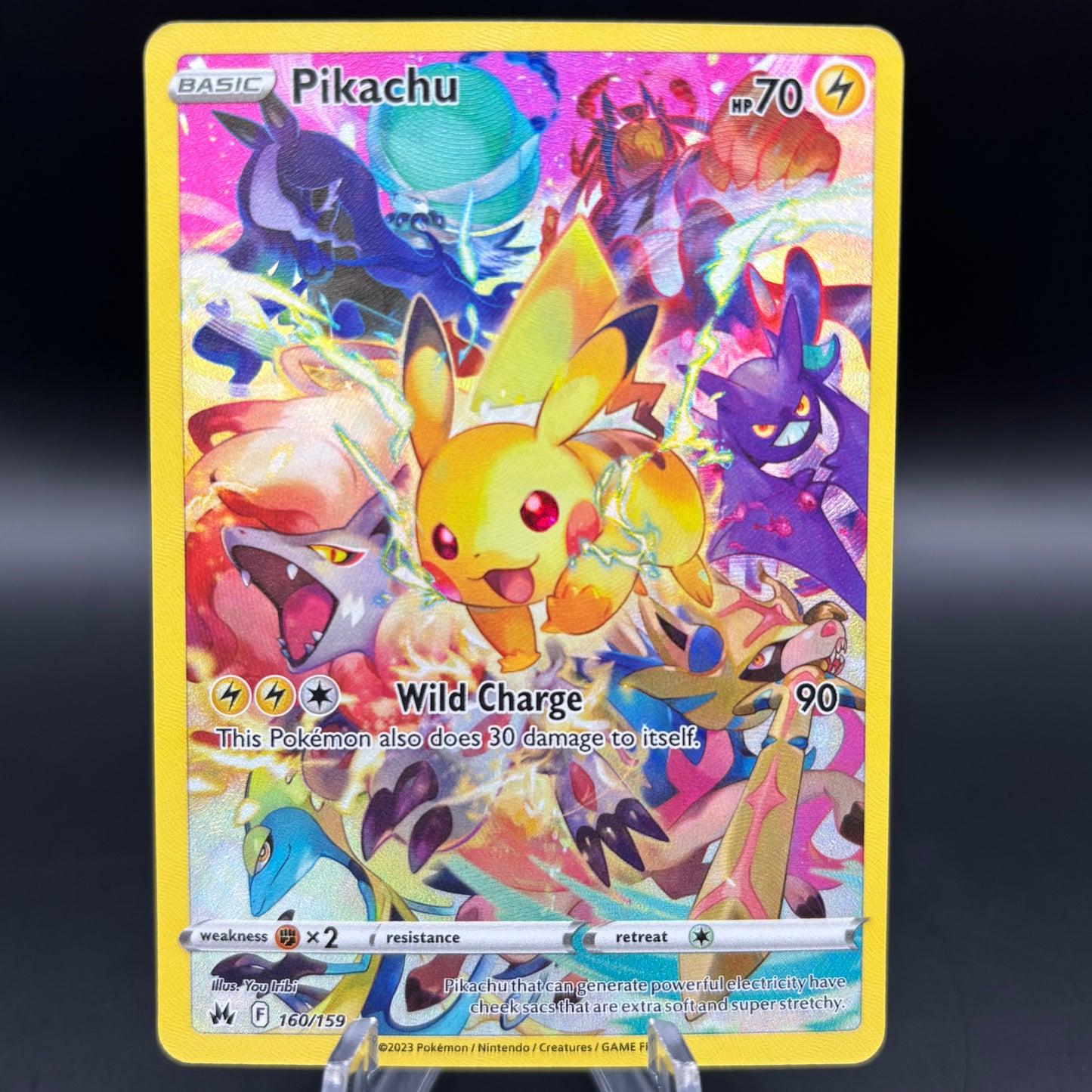 Pikachu (Secret) - SWSH: Crown Zenith Single Card