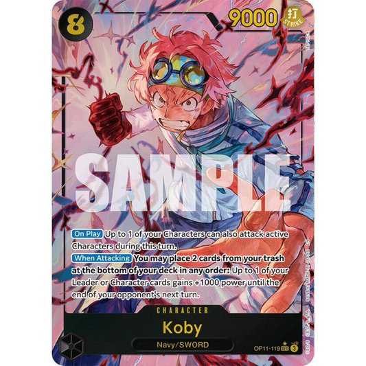 Koby (119) (Alternate Art) - A Fist of Divine Speed