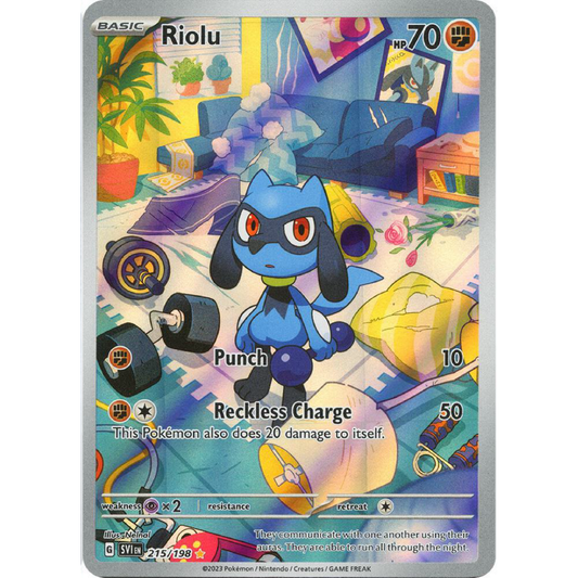 Riolu - 215/198 - SV01: Scarlet & Violet Base Set