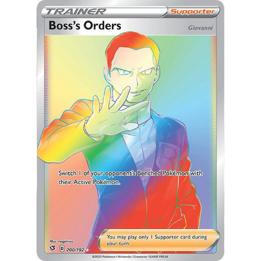 Boss's Orders (Secret) - SWSH02: Rebel Clash