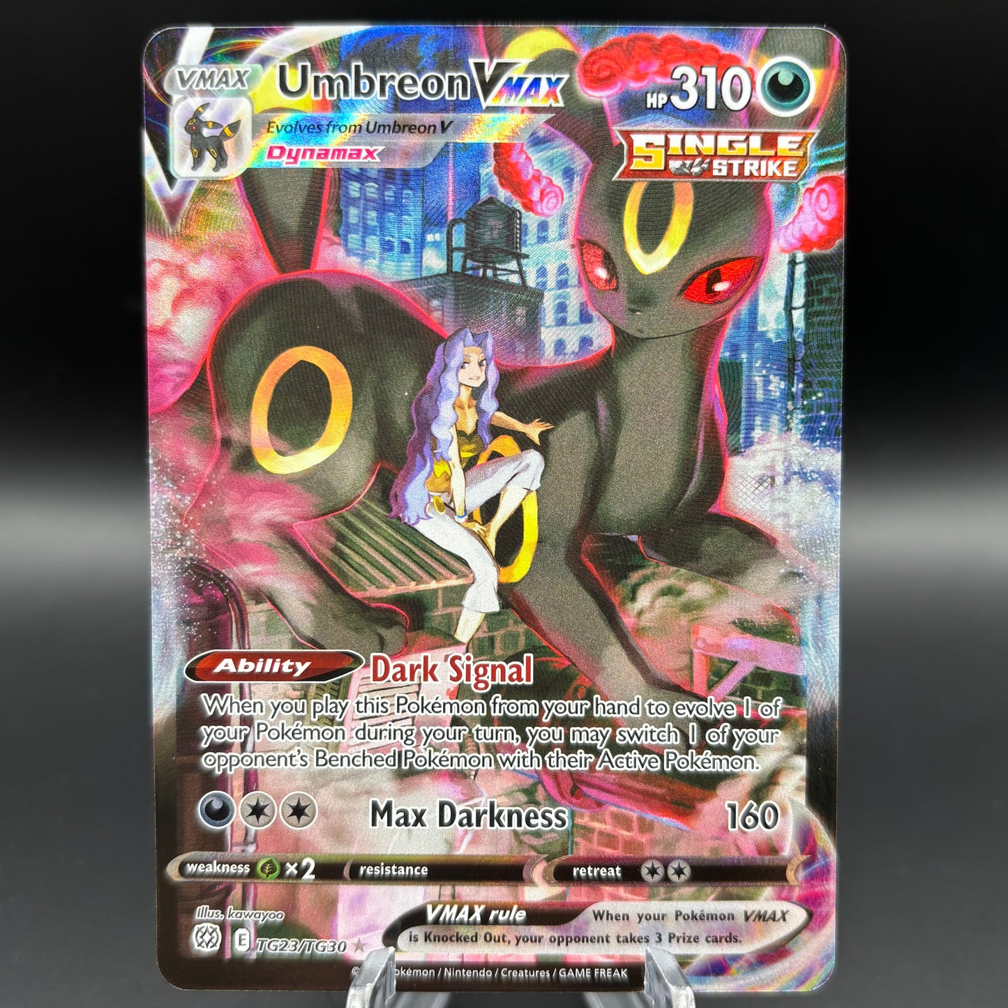 Umbreon VMAX - SWSH09: Brilliant Stars Trainer Gallery Single Card