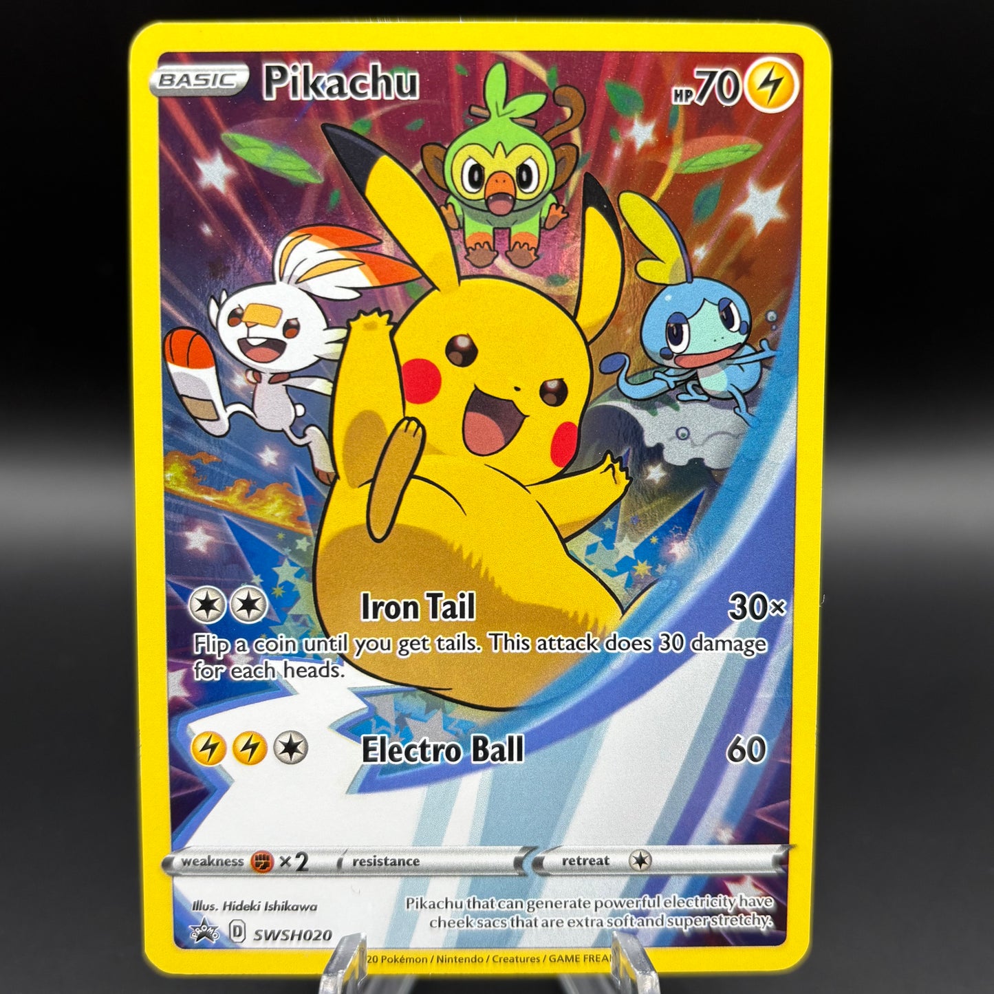 Pikachu - SWSH020 - SWSH: Sword & Shield PR Single Card