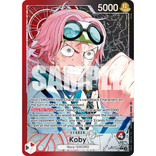 Koby (001) (Alternate Art) - A Fist of Divine Speed