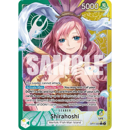 Shirahoshi (022) (Alternate Art) - A Fist of Divine Speed