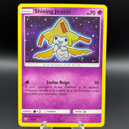Shining Jirachi - Shining Legends Single Card