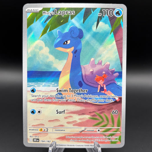 Misty's Lapras - 194/182 - SV10: Destined Rivals Single Card