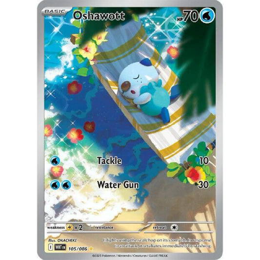 Oshawott - 105/086 - SV: White Flare