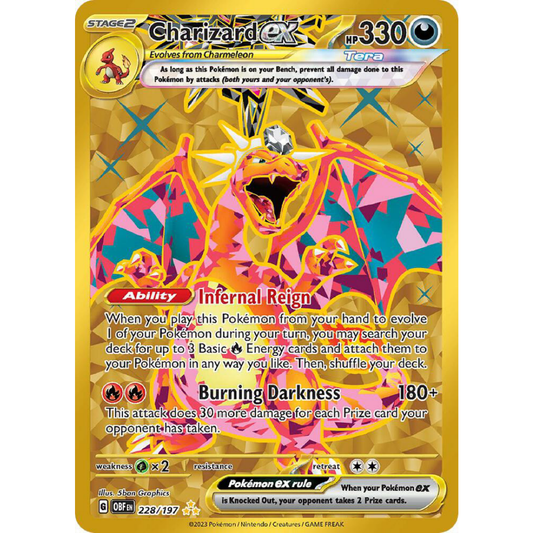 Charizard ex - 228/197 - SV03: Obsidian Flames (OBF)