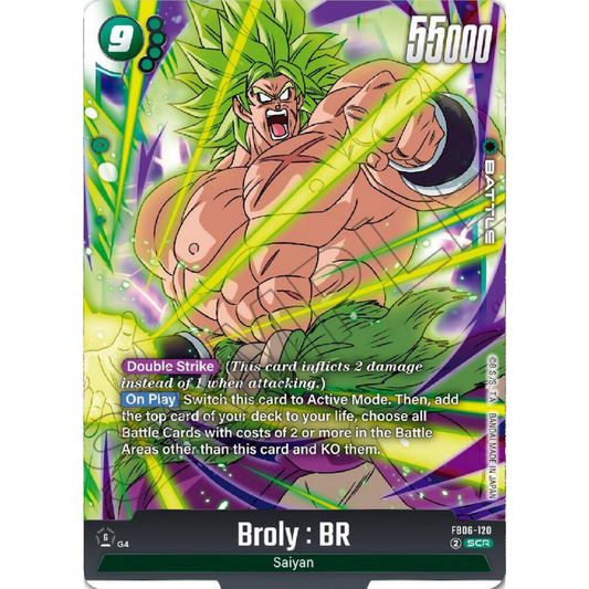 Broly : BR - FB06-120 - Rivals Clash