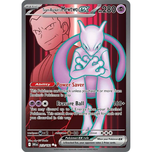 Team Rocket's Mewtwo ex - 213/182 - SV10: Destined Rivals