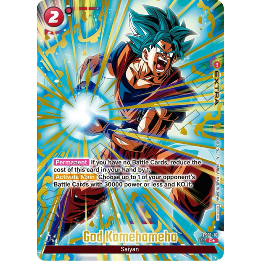 God Kamehameha (Alternate Art) (Limited Pack 01) - Tournament and Championship Promos