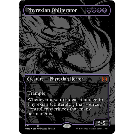 Phyrexian Obliterator (Oil Slick Raised Foil) - Phyrexia: All Will Be One