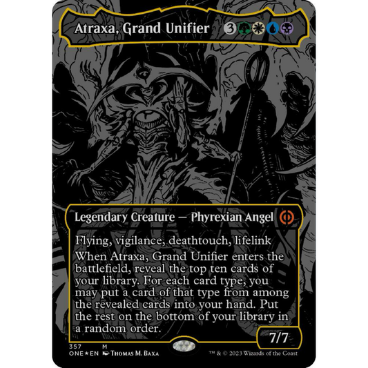 Atraxa, Grand Unifier (Oil Slick Raised Foil) - Phyrexia: All Will Be One