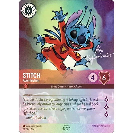 Stitch - Abomination (Alternate Art) - Disney100 Promos