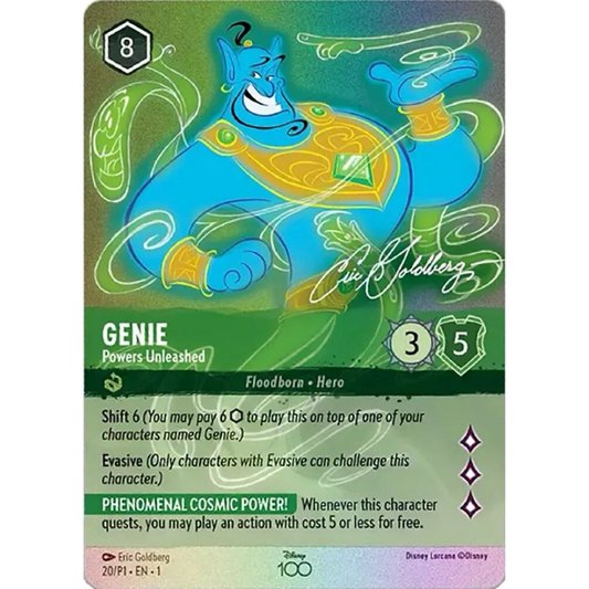 Genie - Powers Unleashed (Alternate Art) - Disney100 Promos