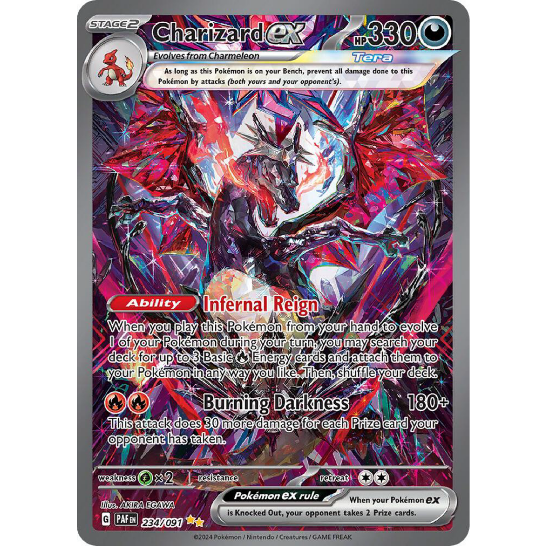 Charizard ex - 234/091 - SV: Paldean Fates