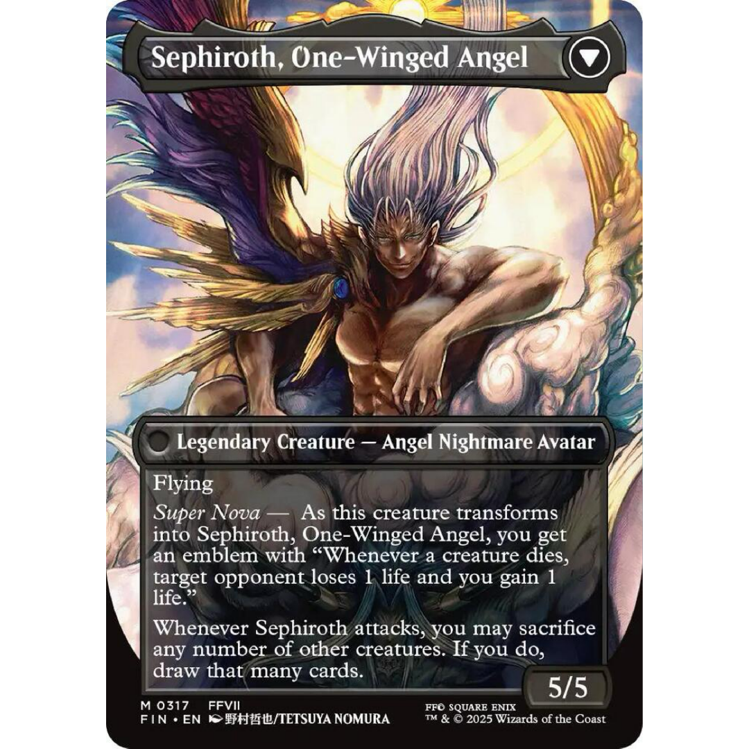 Sephiroth, Fabled SOLDIER (0317) (Borderless foil) - FINAL FANTASY