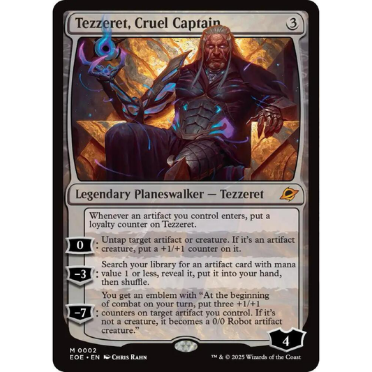 Tezzeret, Cruel Captain - Edge of Eternities