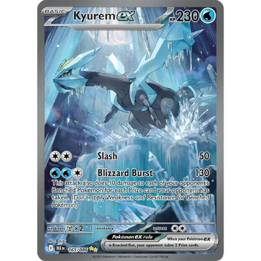 Kyurem ex - 165/086 - SV: Black Bolt