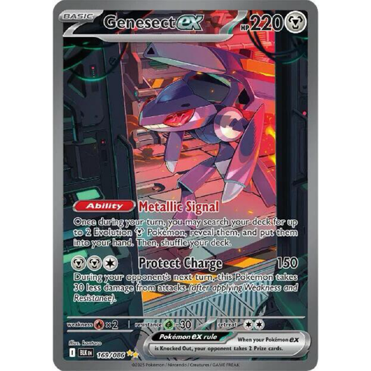 Genesect ex - 169/086 - SV: Black Bolt
