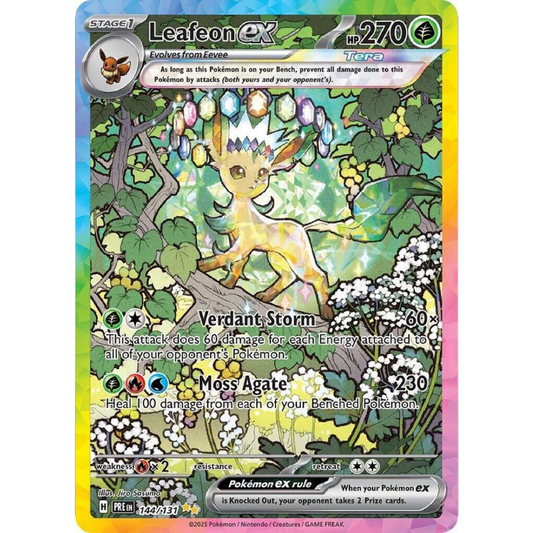 Leafeon ex - 144/131 - SV: Prismatic Evolutions