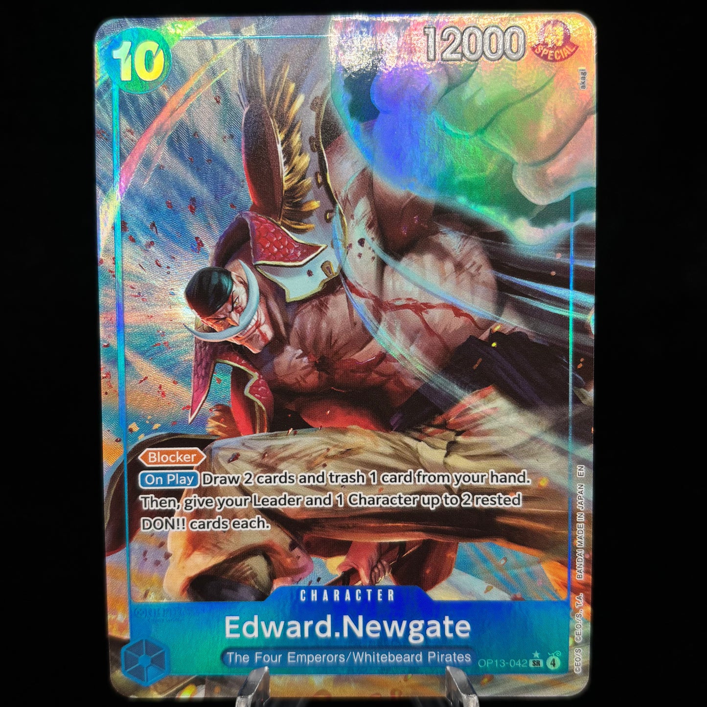 Edward.Newgate (Alternate Art) - Carrying On His Will Single Card