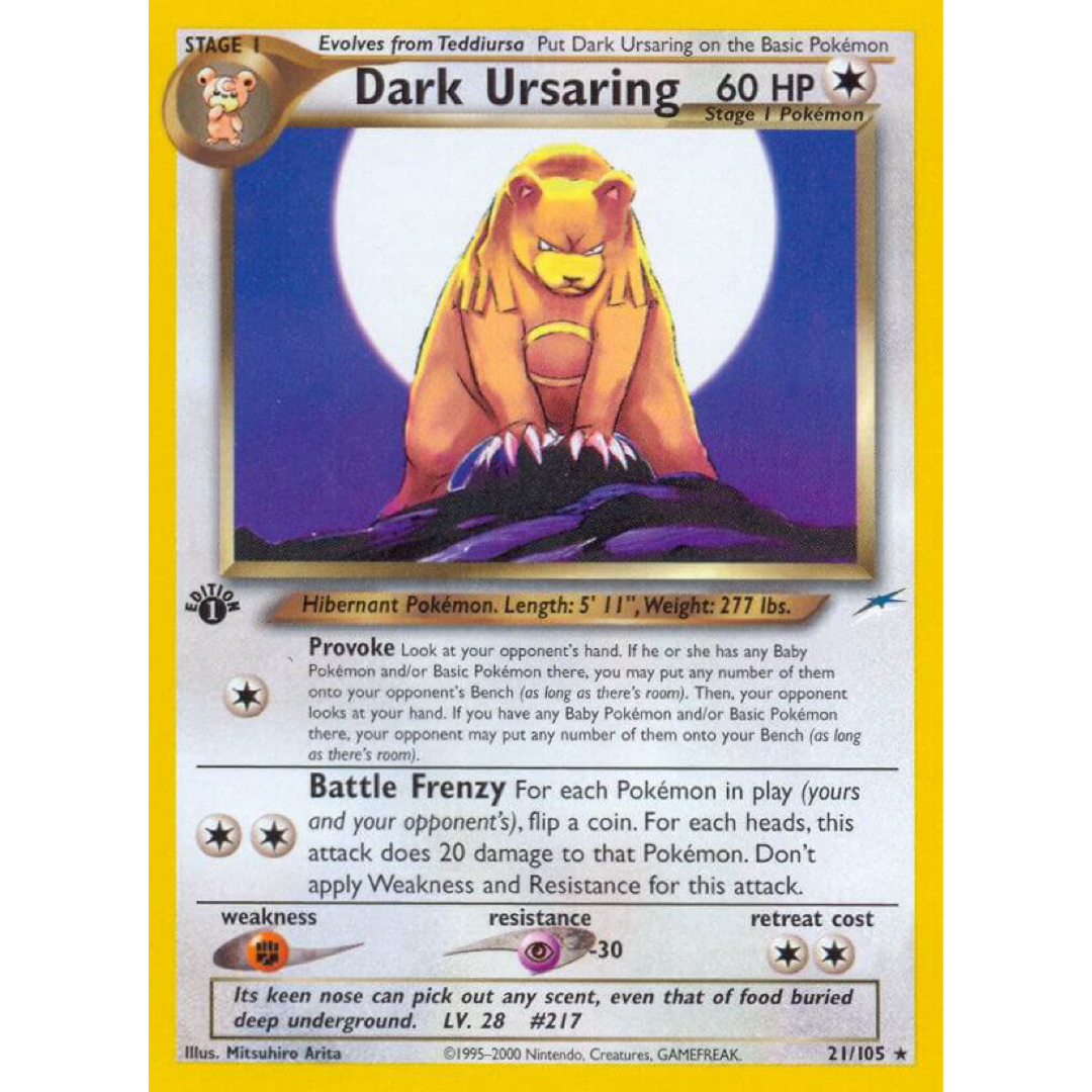 Dark Ursaring - Neo Destiny