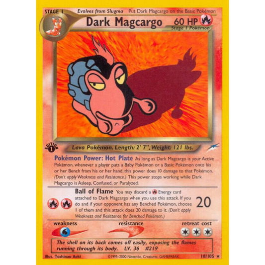 Dark Magcargo - Neo Destiny