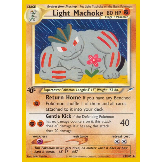Light Machoke - Neo Destiny