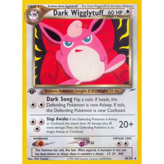 Dark Wigglytuff - Neo Destiny