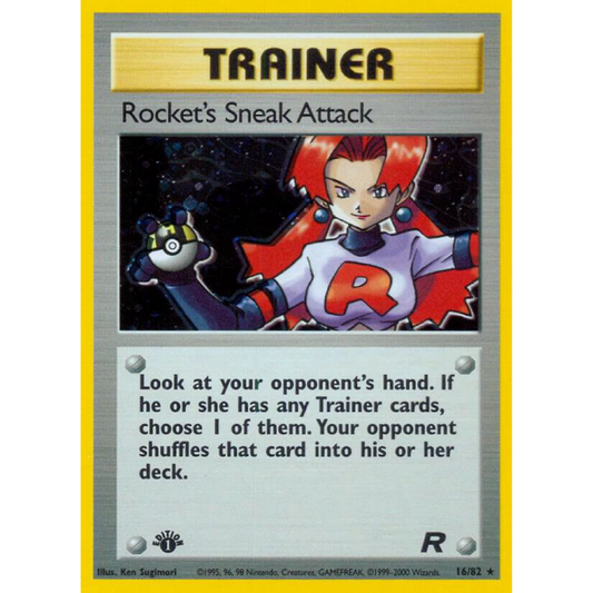 Rocket's Sneak Attack (16) - Team Rocket