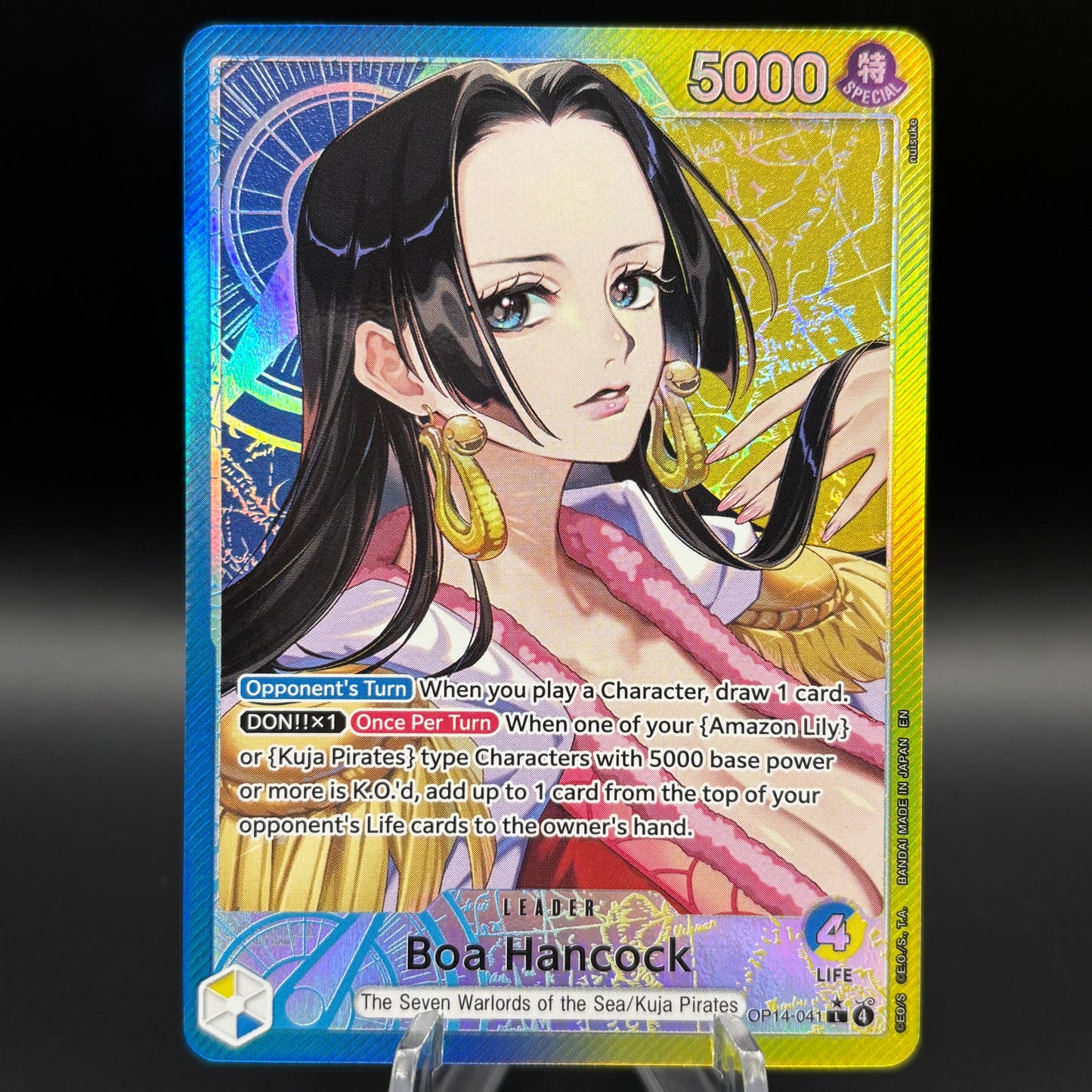 Boa Hancock - OP14-041 (Alternate Art) - The Azure Sea's Seven Single Card