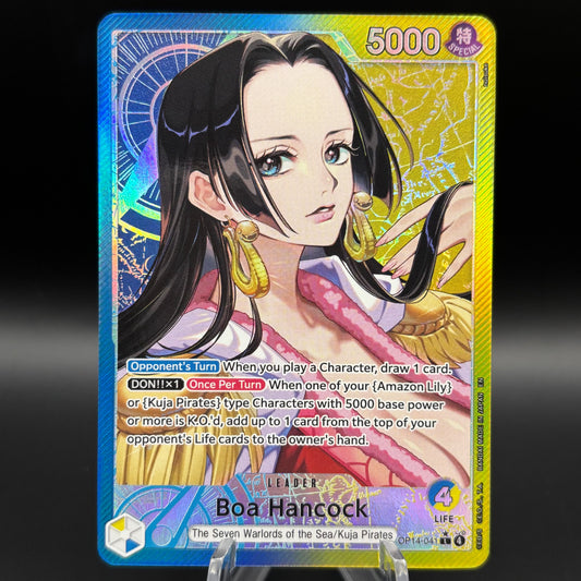Boa Hancock - OP14-041 (Alternate Art) - The Azure Sea's Seven Single Card