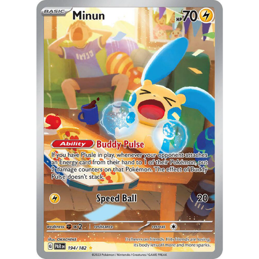 Minun - 194/182 - SV04: Paradox Rift