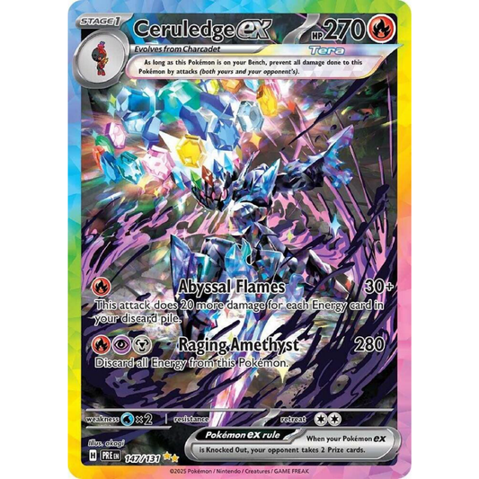 Ceruledge ex - SV: Prismatic Evolutions (PRE)
