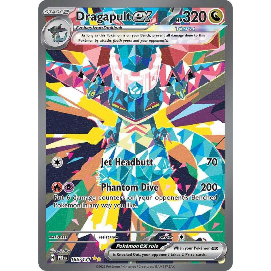 Dragapult ex - 165/131 - SV: Prismatic Evolutions Single Card
