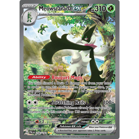 Meowscarada ex - 256/193 - SV02: Paldea Evolved