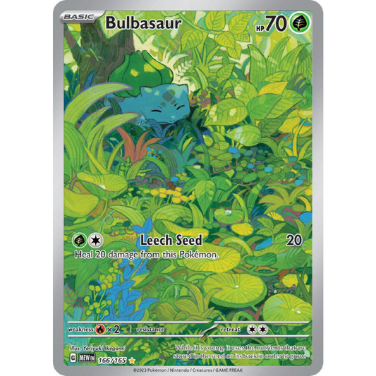 Bulbasaur - 166/165 - SV: Scarlet & Violet 151