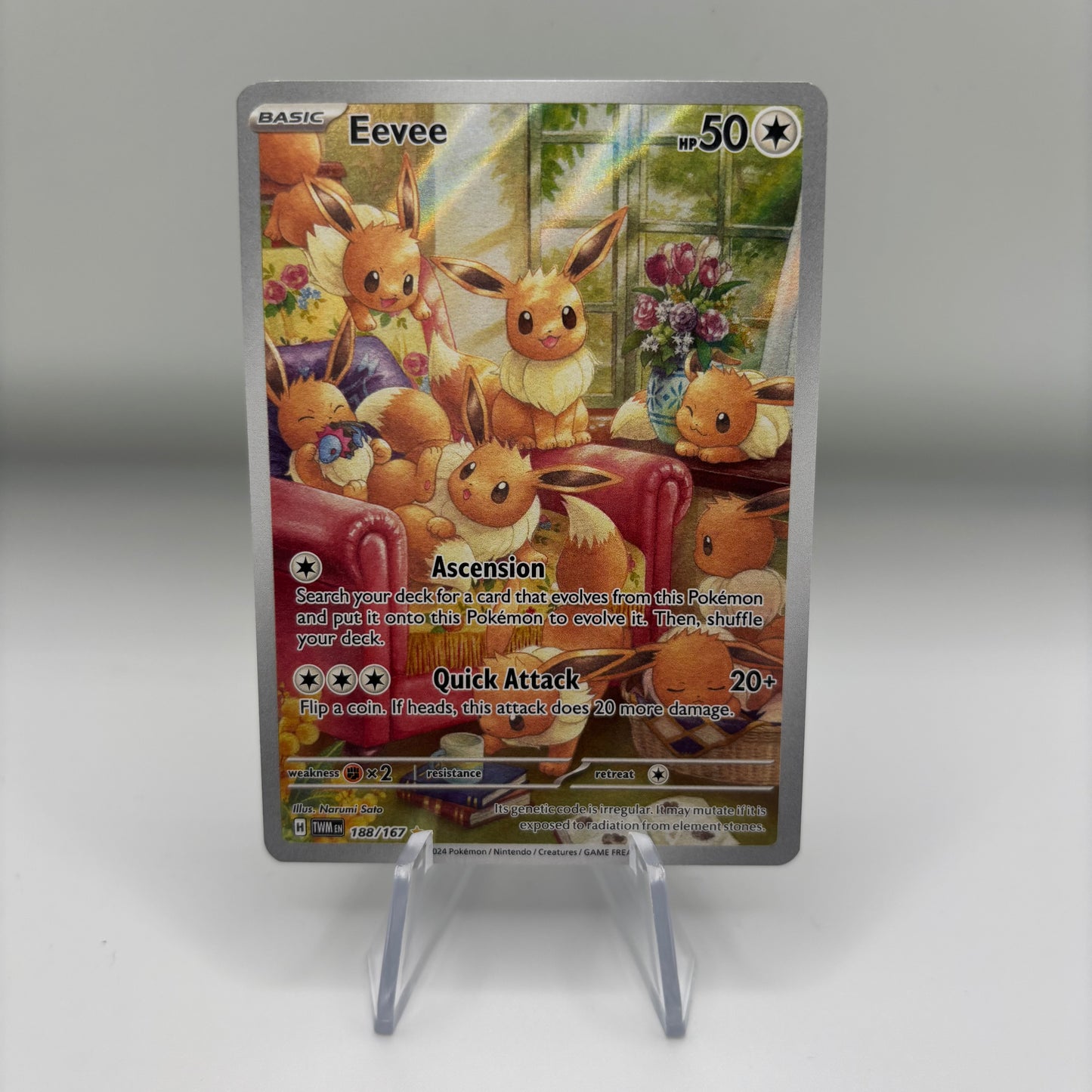 Eevee - 188/167 - SV06: Twilight Masquerade Single Card