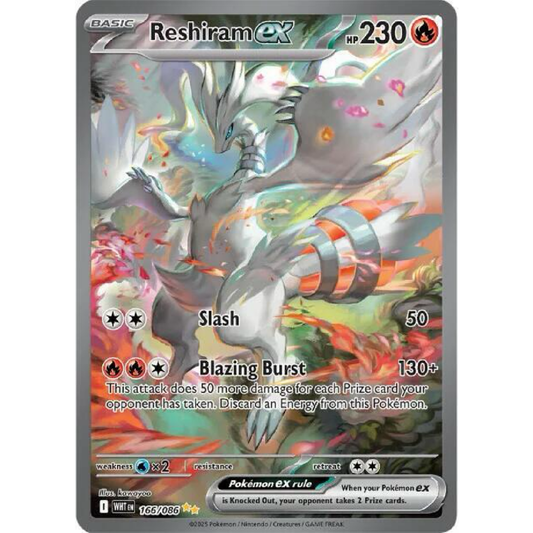 Reshiram ex - 166/086 - SV: White Flare