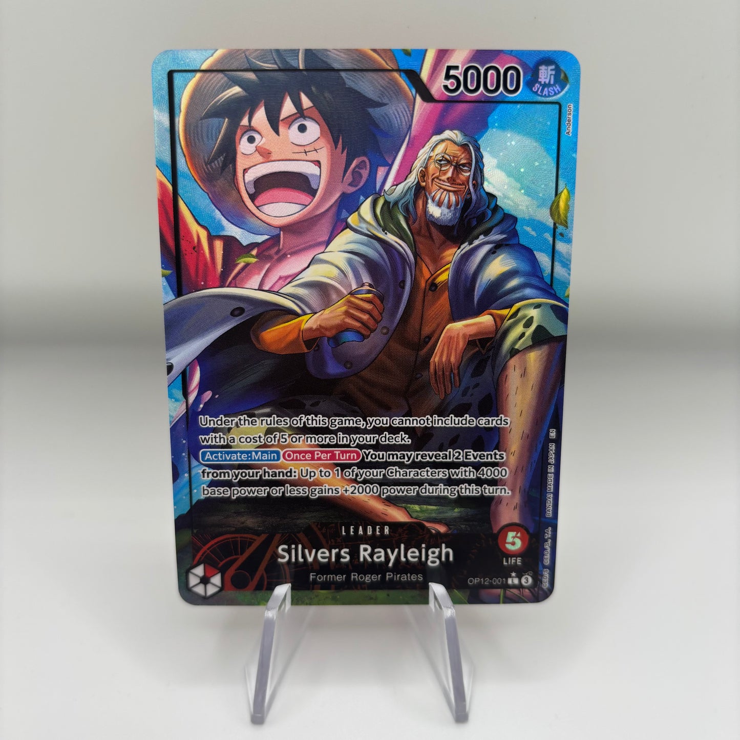 Silvers Rayleigh (Alternate Art) - Legacy of the Master Single Card