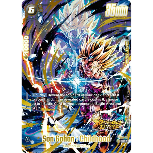 Son Gohan : Childhood (Bonus Pack Alternate Art) - Starter Deck 9: Shallot (FS09)