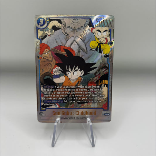 Son Goku : Childhood - SB01-018 (Alternate Art) - Manga Booster 01 Single Card