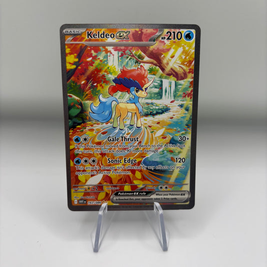 Keldeo ex - 167/086 - SV: White Flare Single Card